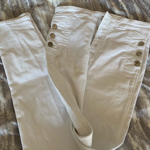 SOLD @ MCARI J Brand Natasha Sky-High Skinny Jeans - Picture 5 of 8